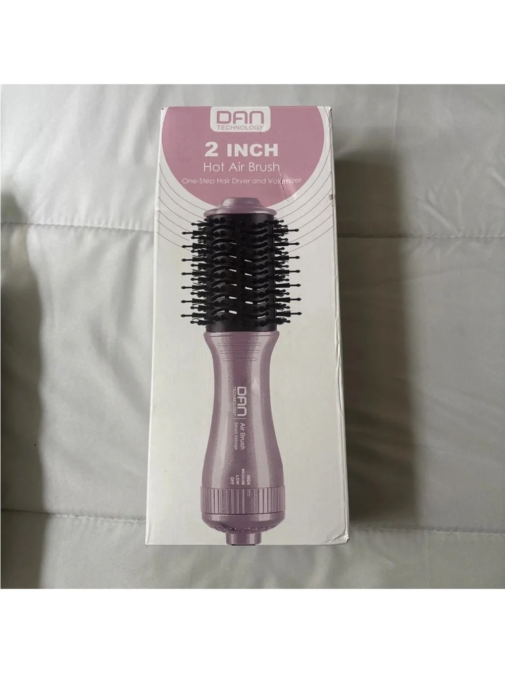 2-Inch Hot Air Styling Brush in Light Purple new in box